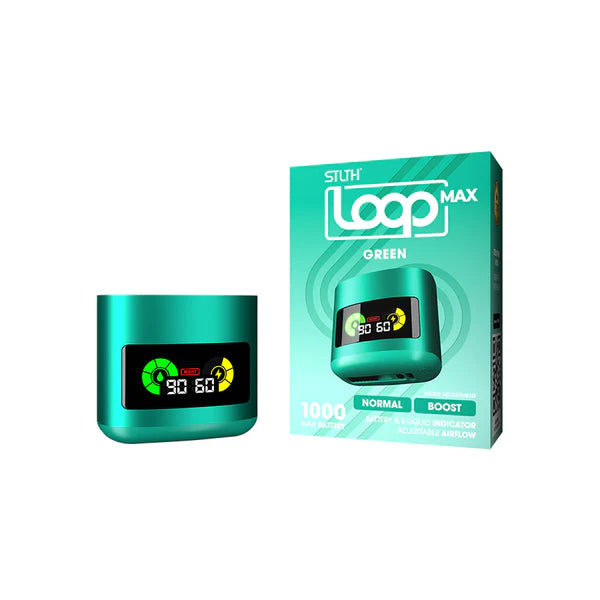 STLTH LOOP MAX CLOSED POD DEVICE GREEN