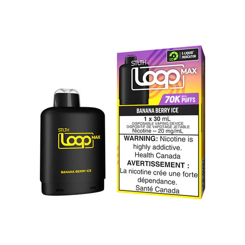 STLTH LOOP MAX POD 70k - BANANA BERRY ICE