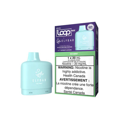 STLTH LOOP MAX X ELFBAR POD - ICE MINT