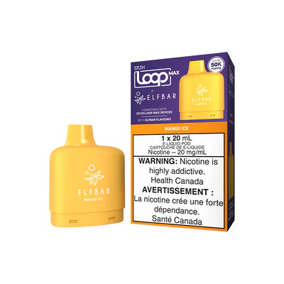 STLTH LOOP MAX X ELFBAR POD  - MANGO ICE
