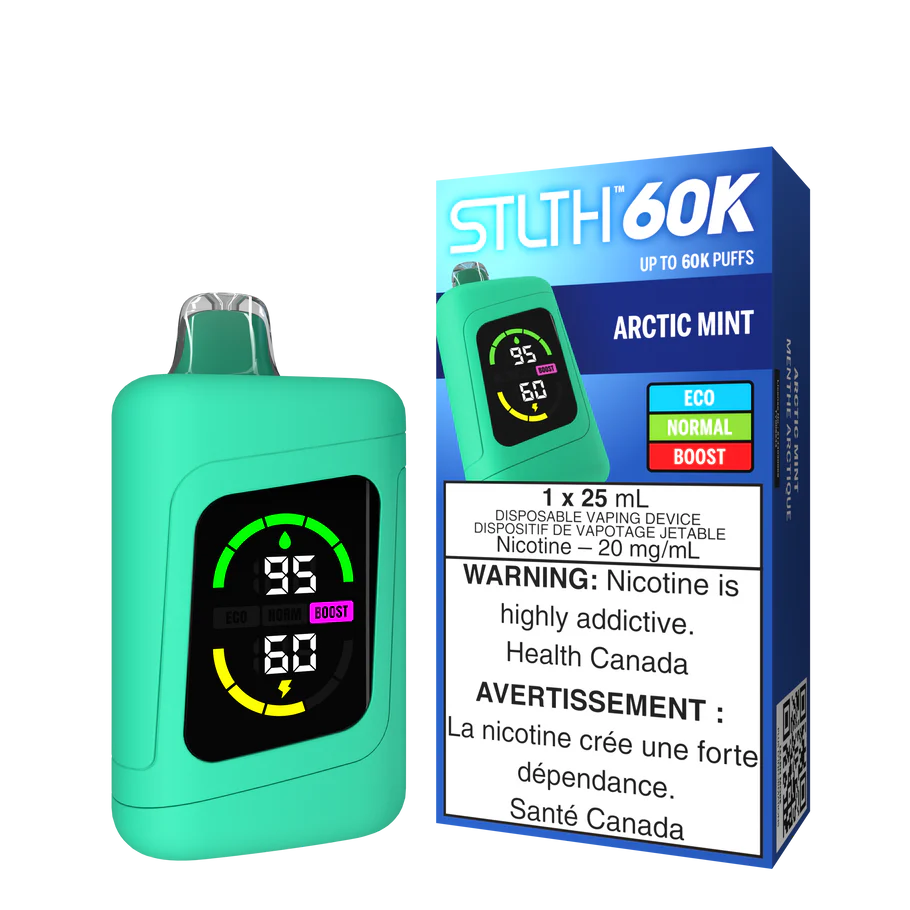 STLTH 60K DISPOSABLE - ARCTIC MINT