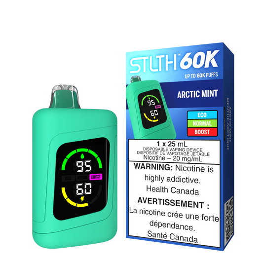 STLTH 60K DISPOSABLE - ARCTIC MINT