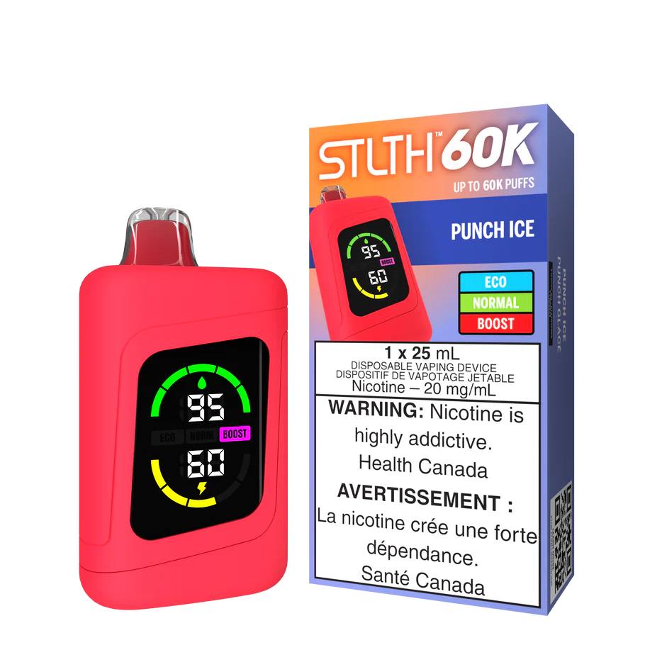STLTH 60K DISPOSABLE - PUNCH ICE