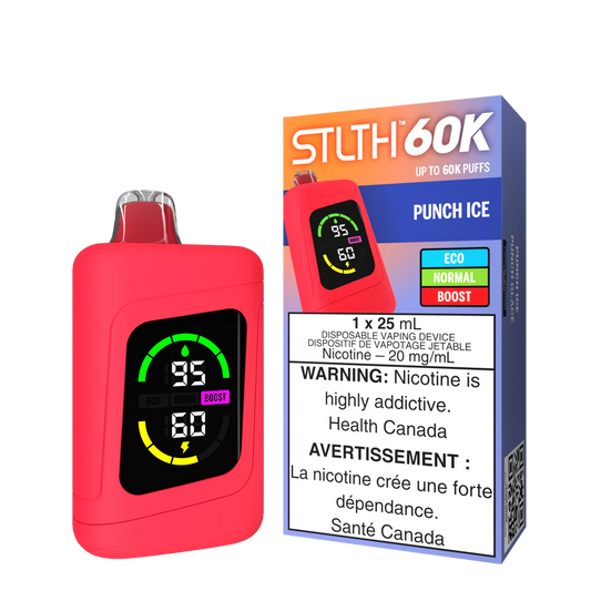 STLTH 60K DISPOSABLE - PUNCH ICE
