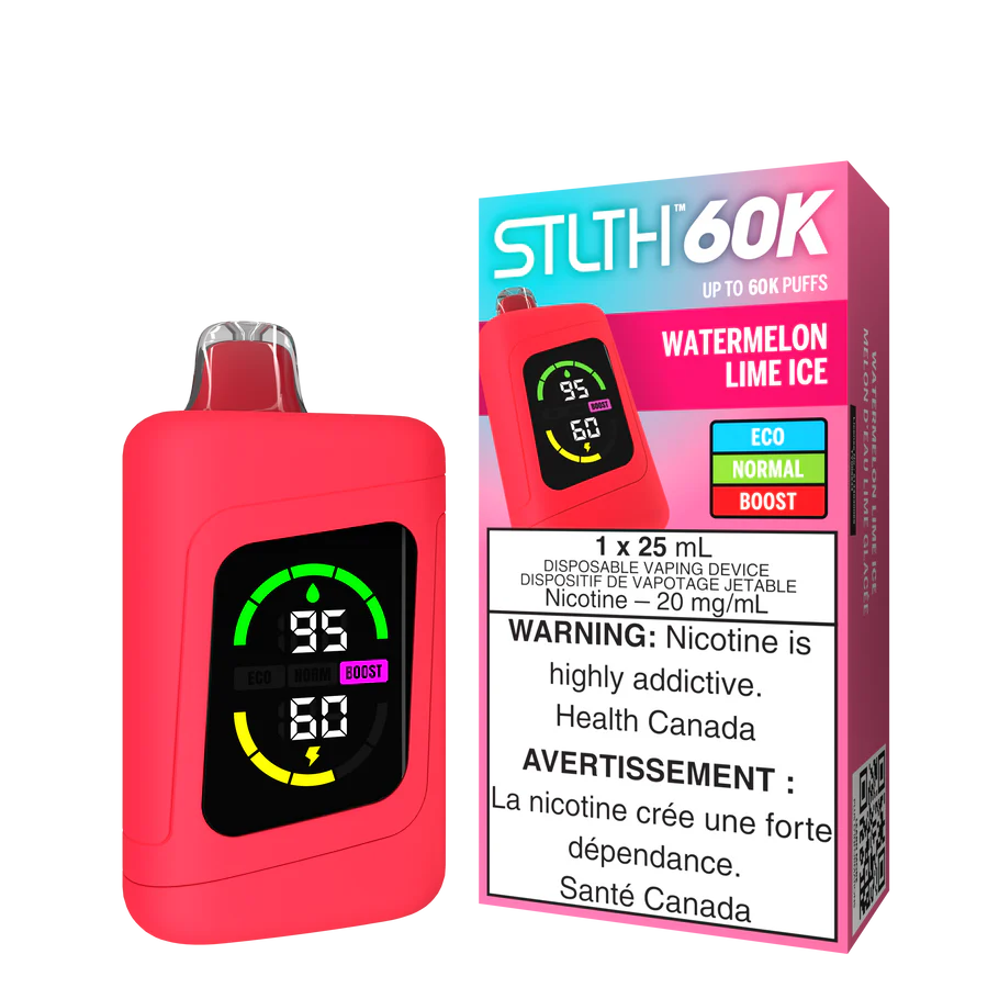 STLTH 60K DISPOSABLE - WATERMELON LIME ICE