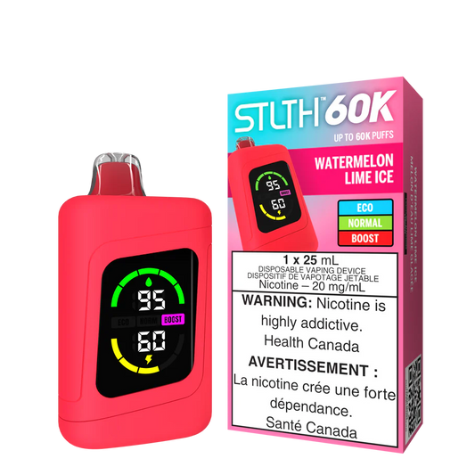 STLTH 60K DISPOSABLE - WATERMELON LIME ICE
