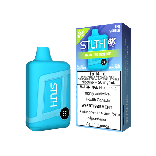 STLTH 8K PRO DISPOSABLE - HAWAIIAN MIST ICE