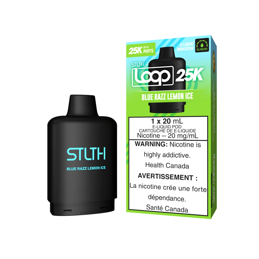 STLTH LOOP 25K POD - BLUE RAZZ LEMON ICE
