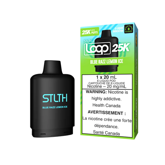 STLTH LOOP 25K POD - BLUE RAZZ LEMON ICE