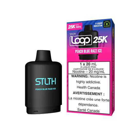 STLTH LOOP 25K POD  - PEACH BLUE RAZZ ICE
