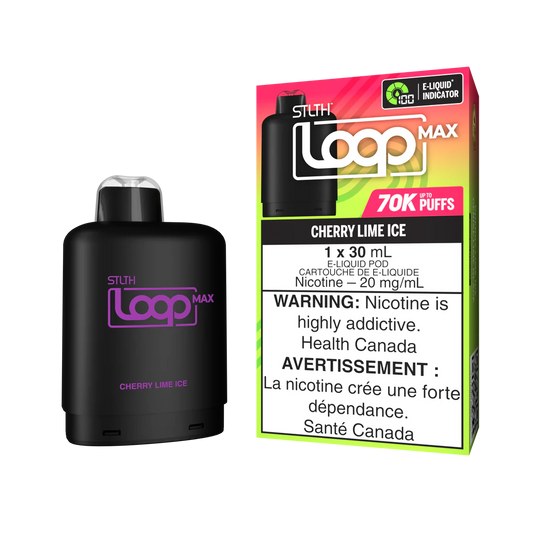 STLTH LOOP MAX POD 70K - CHERRY LIME ICE
