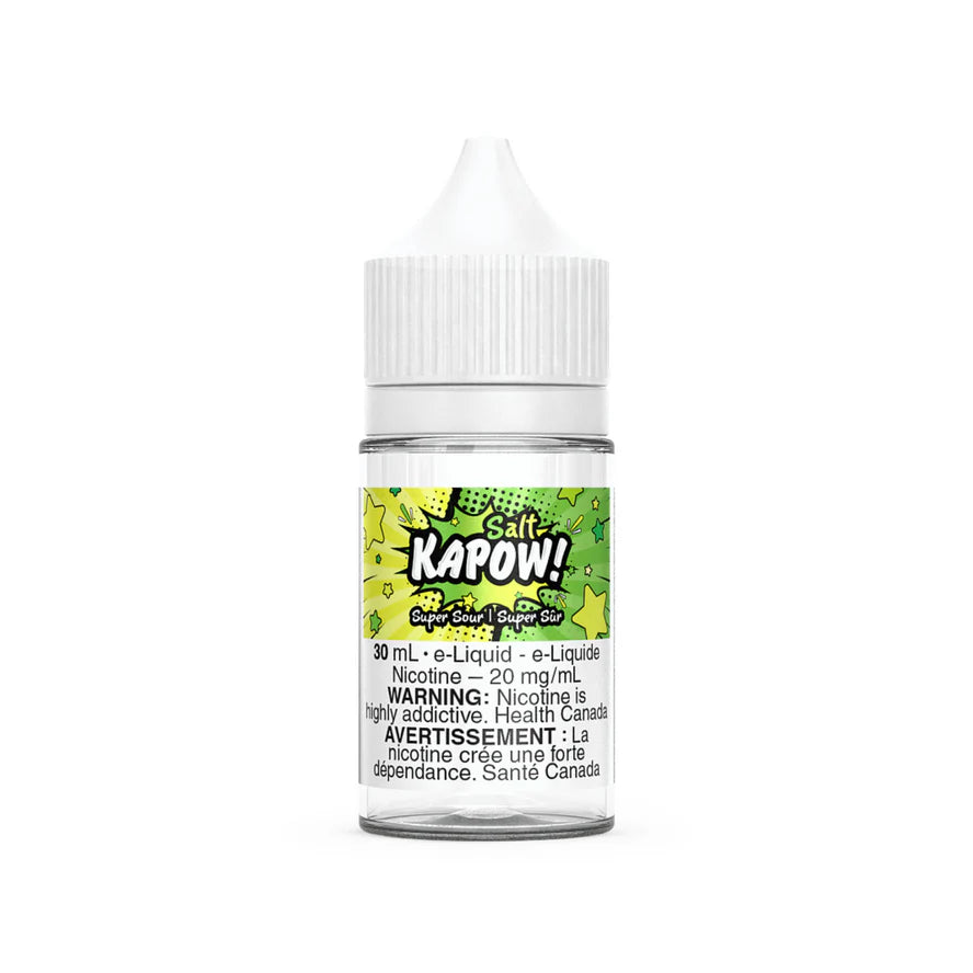 Super Sour - Salt KAPOW!  20mg/mL 30mL e-Liquid