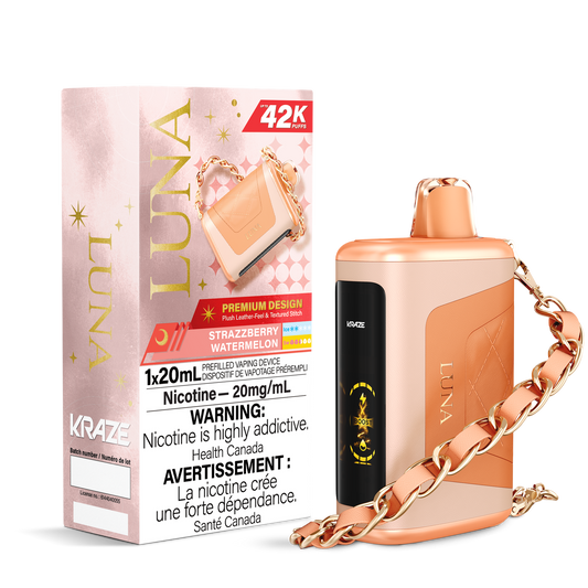 Strazzberry Watermelon – Kraze Luna 42K Disposable Vape