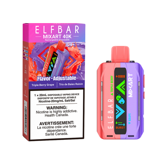 Triple Berry Grape - ELFBAR MIxART 40K