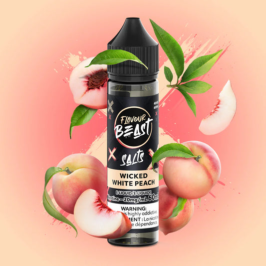 Flavour Beast E-Liquid  Wicked White Peach