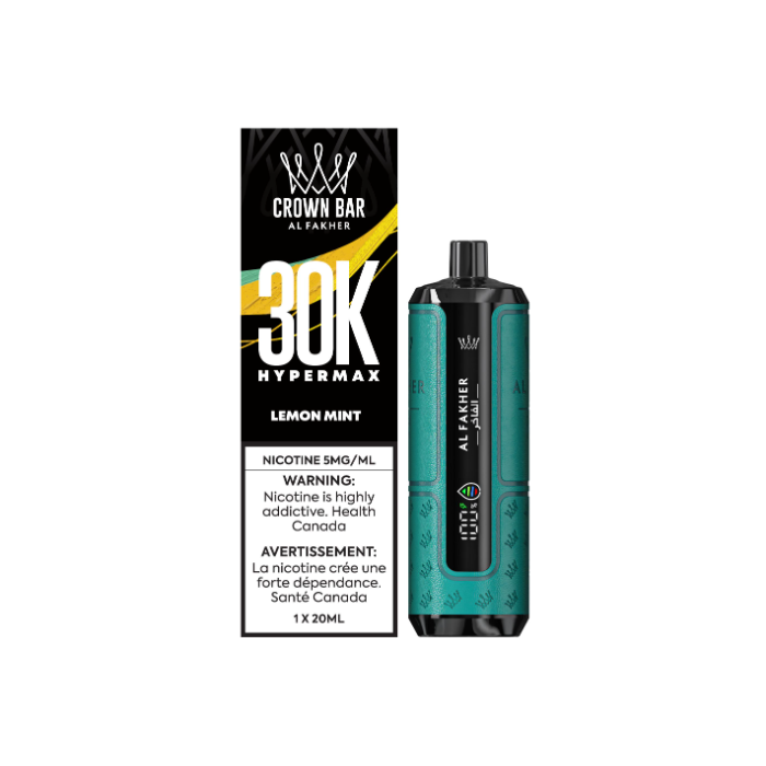 AL FAKHER CROWN BAR 30K HYPERMAX - LEMON MINT
