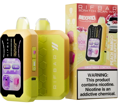 RIFBAR 40K - PEACH MANGO PINEAPPLE