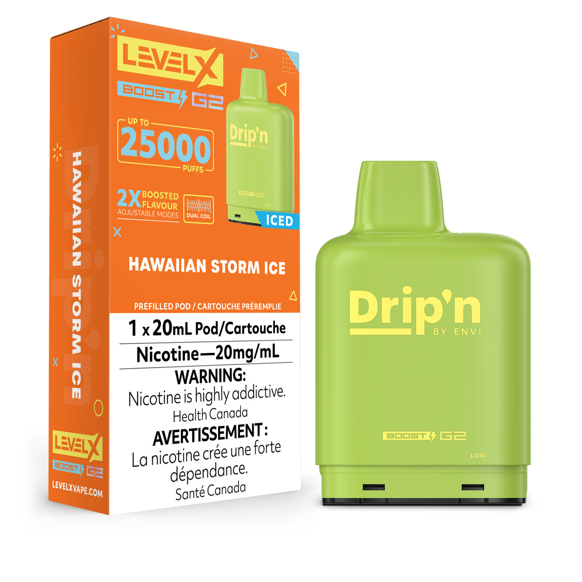 Level X Drip'n Boost G2 Hawaiian Storm Ice
