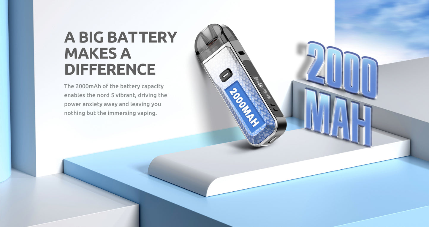 SMOK NORD 5 POD KIT Green blue dart