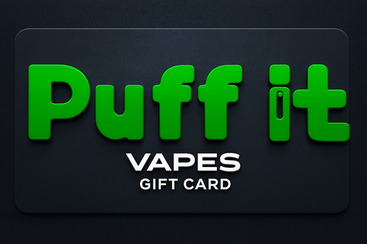 Puff It Vapes Gift Card – The Perfect Vape Gift!