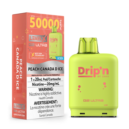 Level X Drip'n G2 Ultra Peach Canada D Ice