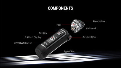 SMOK IPX 80 POD KIT [CRC] Fluid black grey