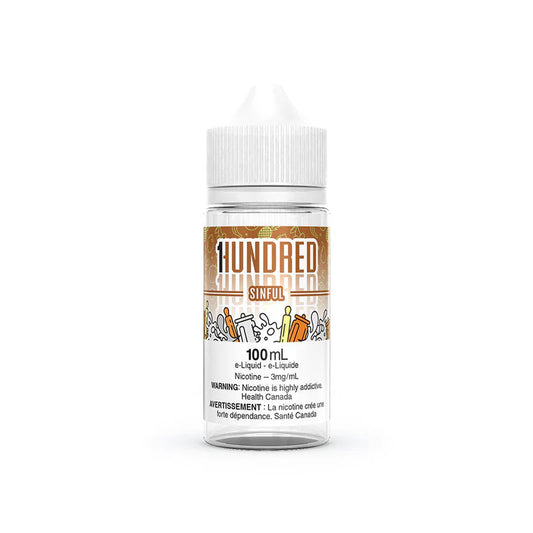 SINFUL - HUNDRED 3mg/mL 100mL e-liquid