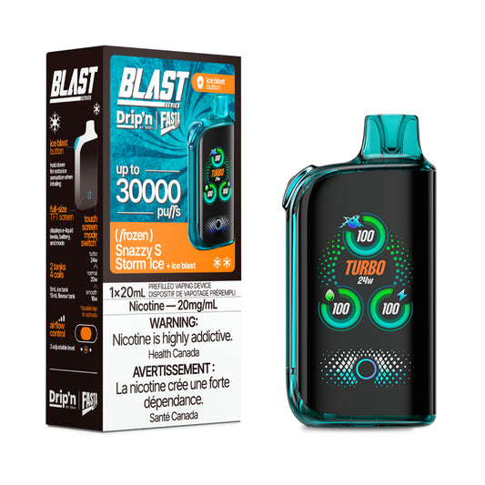 Drip'n by Envi x Fasta Blast 30K Snazzy S Storm (Fusion)