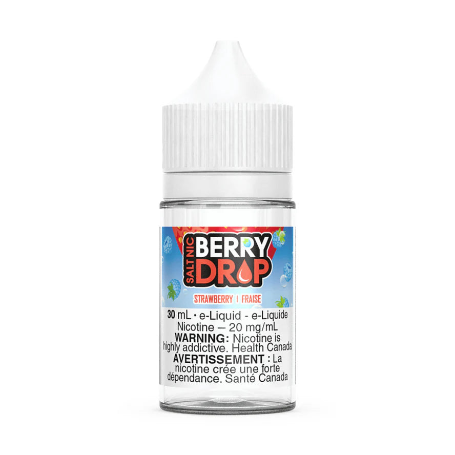 Strawberry - Salt Nic Berry drop 20mg/mL 30mL BOLD 50 e-liquid